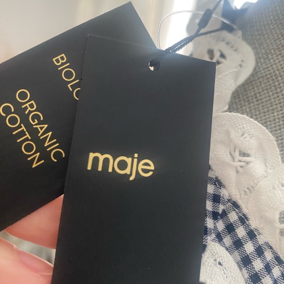 organic cotton Maje dress - Picture 2 of 7